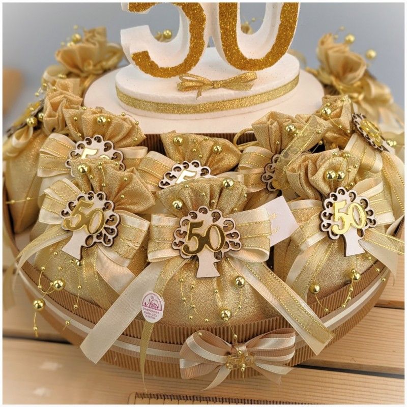 Sacchettini per nozze d'oro