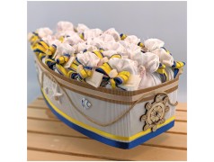 Barca porta bomboniere tema mare