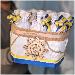 Barca porta bomboniere tema mare