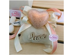 Bomboniere Nozze cuore martellato