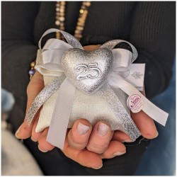 Bomboniere 25 anniversario di matrimonio