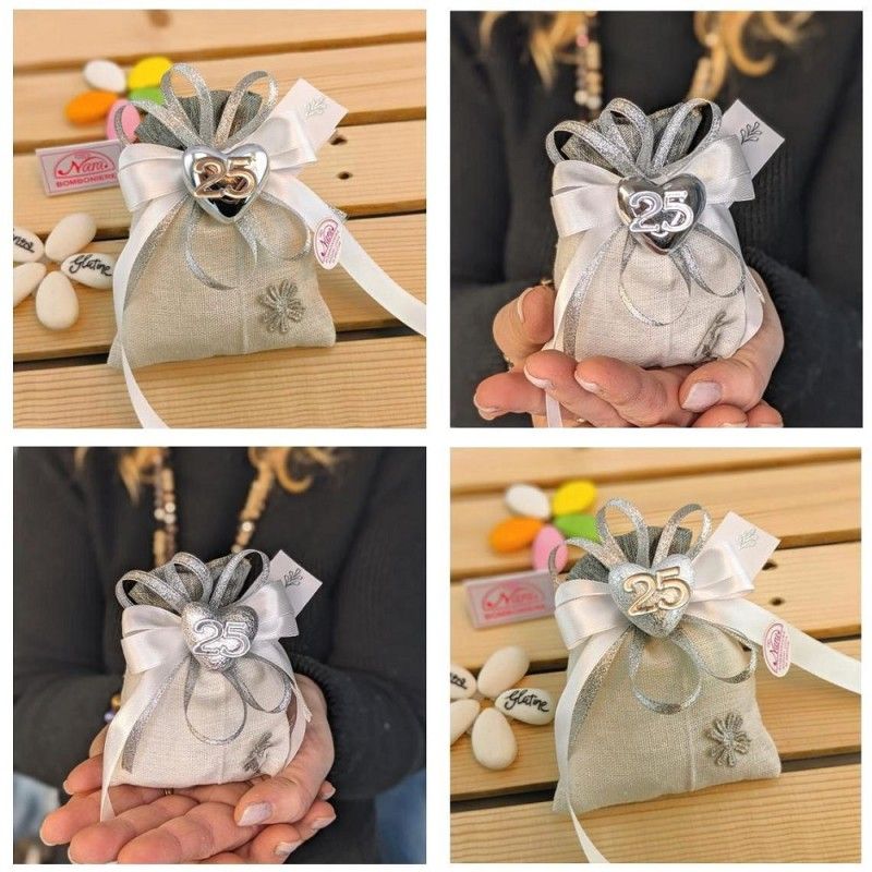 Bomboniere 25 anni di Matrimonio Claraluna