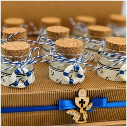 Bomboniera a tema mare Barattolini portaconfetti con salvagente