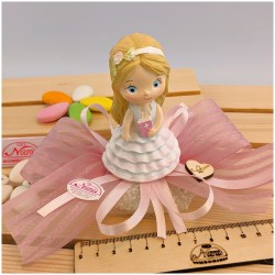 Bomboniera prima comunione calamita Bambina