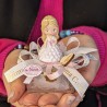 Bomboniera prima comunione calamita Bambina