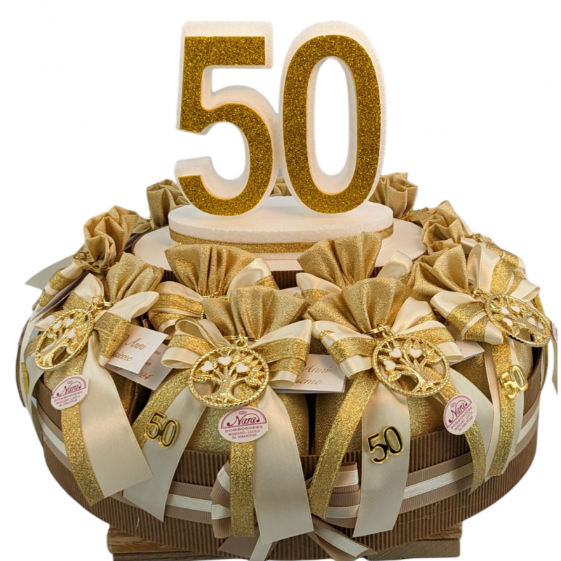 Torta di sacchettini Bomboniere