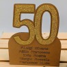 Segnaposto centrotavola Bozze d'oro