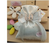 Sacchettino bomboniera 60 compleanno