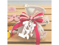 Bomboniere 1 compleanno a tema Minnie personalizzata