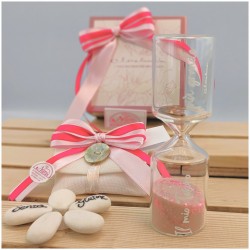 Clessidra Rosa Bomboniera Claraluna