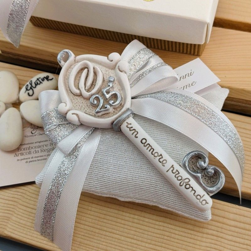 Bomboniera 25 anni di matrimonio