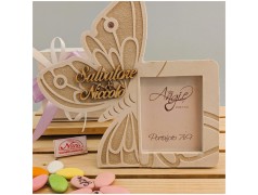 Bomboniere Farfalla Orologio Profumatore e Portafoto