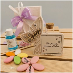 Bomboniere Farfalla Orologio Profumatore e Portafoto