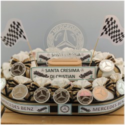 Bomboniere a tema Formula Uno Mercedes