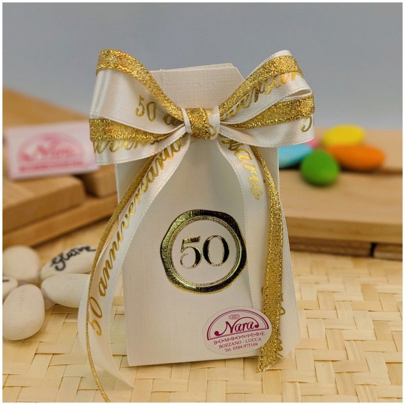 Bomboniera Nozze oro Cinquantesimo