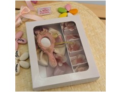 Bomboniera per Comunione Specchio per Principesse rosa