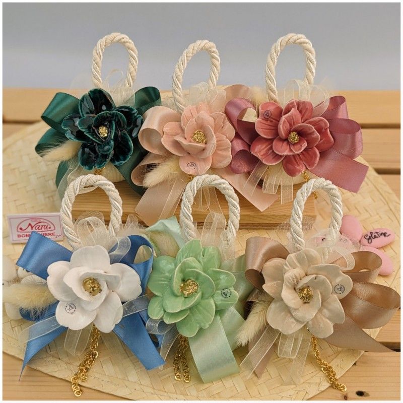 Rosa Bomboniera Capodimonte Lucida