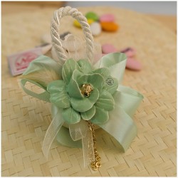 Rosa Bomboniera Capodimonte Lucida verde tifany