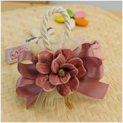 Rosa Bomboniera Capodimonte Lucida rosa antico