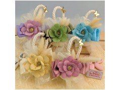 Rose Satinate Bomboniere Capodimonte