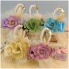 Rose Satinate Bomboniere Capodimonte
