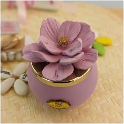 Collezione Glicine Bomboniere Capodimonte candele