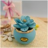 Candele Bomboniere con fiore di Capodimonte