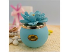 Candele Bomboniere con fiore di Capodimonte