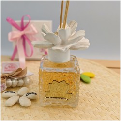 Profumatori Bomboniere con fiore di Capodimonte