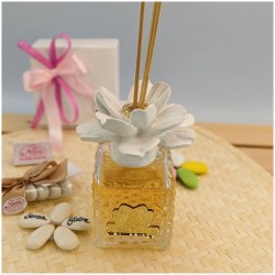 Profumatori Bomboniere con fiore di Capodimonte