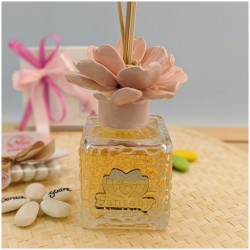 Profumatori Bomboniere con fiore di Capodimonte