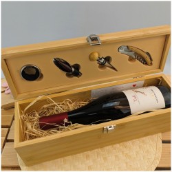 Bomboniere Testimoni tema vino scatola Personalizzata con kit