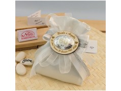 Bomboniera di Diamante 60 Anni di Matrimonio Placchetta personalizzata