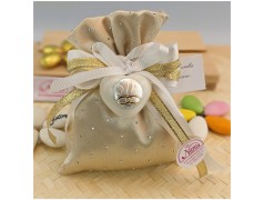 Nozze d'oro Bomboniere Cuore in porcellana