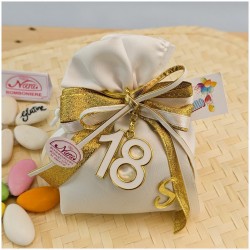 Portachiavi Bomboniera 18 compleanno