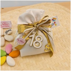 Portachiavi Bomboniera 18 compleanno