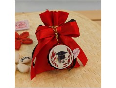 Bomboniere laurea Tocco portachiavi