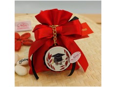 Bomboniere laurea Tocco portachiavi