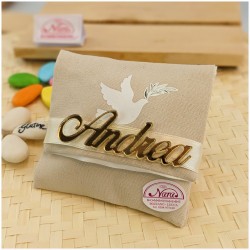 Bomboniera con simbolo della Cresima