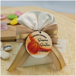 Bomboniera Basket Portachiavi Personalizzato
