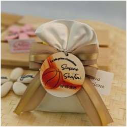 Bomboniera Basket Portachiavi Personalizzato