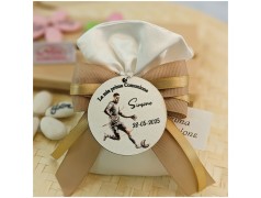 Bomboniera Calcio portachiavi personalizzato