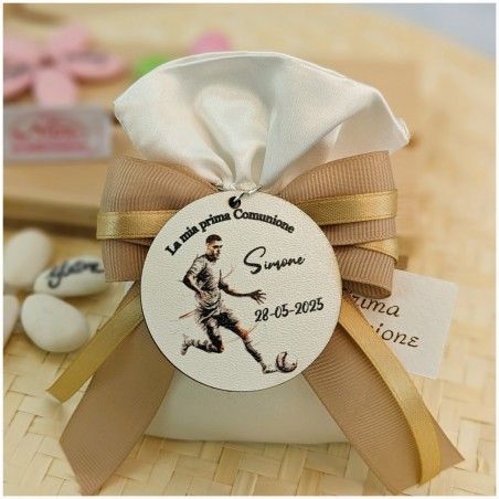 Bomboniera Calcio portachiavi personalizzato