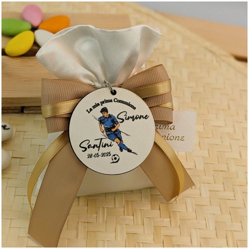 Bomboniere Comunione Maschio Calcio