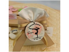 Bomboniera Ginnastica artistica portachiavi