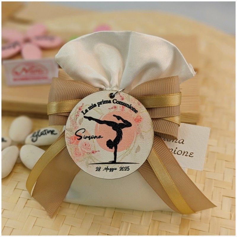 Bomboniera Ginnastica artistica portachiavi