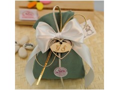 Confettate Matrimonio Sacchetto porta Confetti con iniziali