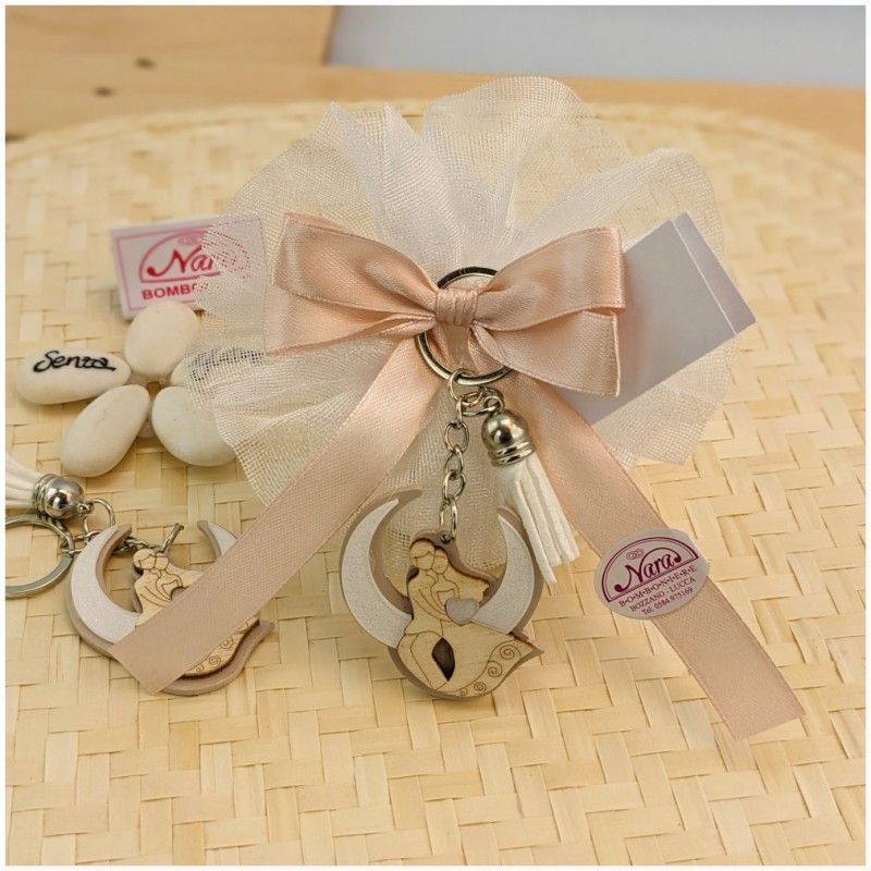 Sacchetti portaconfetti Matrimonio con sposini sulla luna