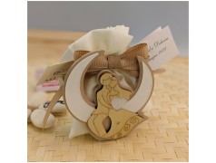 Portaconfetti Matrimonio con sposini sulla luna