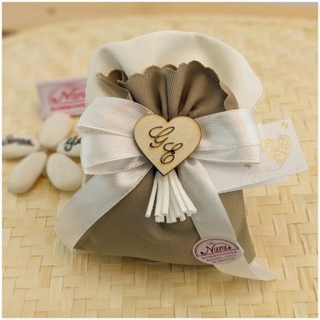 Sacchettini per matrimonio con iniziali
